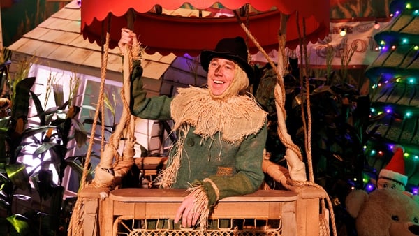 Ryan Tubridy as the Scarecrow from The Wizard of Oz