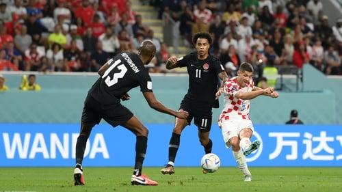 Andrej Kramaric scored the third goal for Croatia