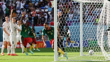 World Cup 2022: Jean-Charles Castelletto gives Cameroon the lead against Serbia