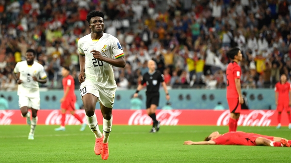 Ajax midfielder Mohammed Kudus was the key man for Ghana