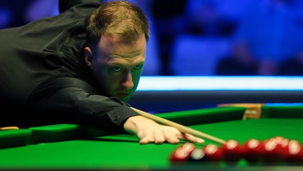 Judd Trump in action at the Scottish Open
