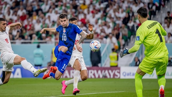 Christian Pulisic scored the only goal in Doha