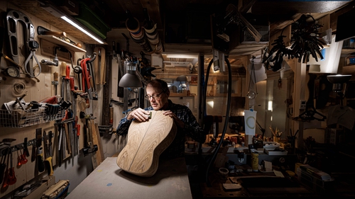Philippe Ramel makes 2-4 guitars a year, but fears for the future of his craft