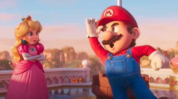 The Super Mario Bros. Movie is released in cinemas on 7 April