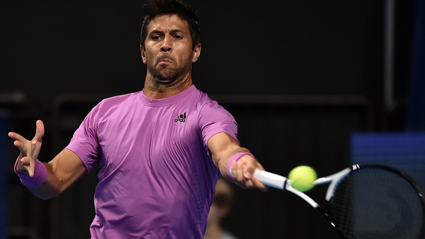 Verdasco in action earlier this month