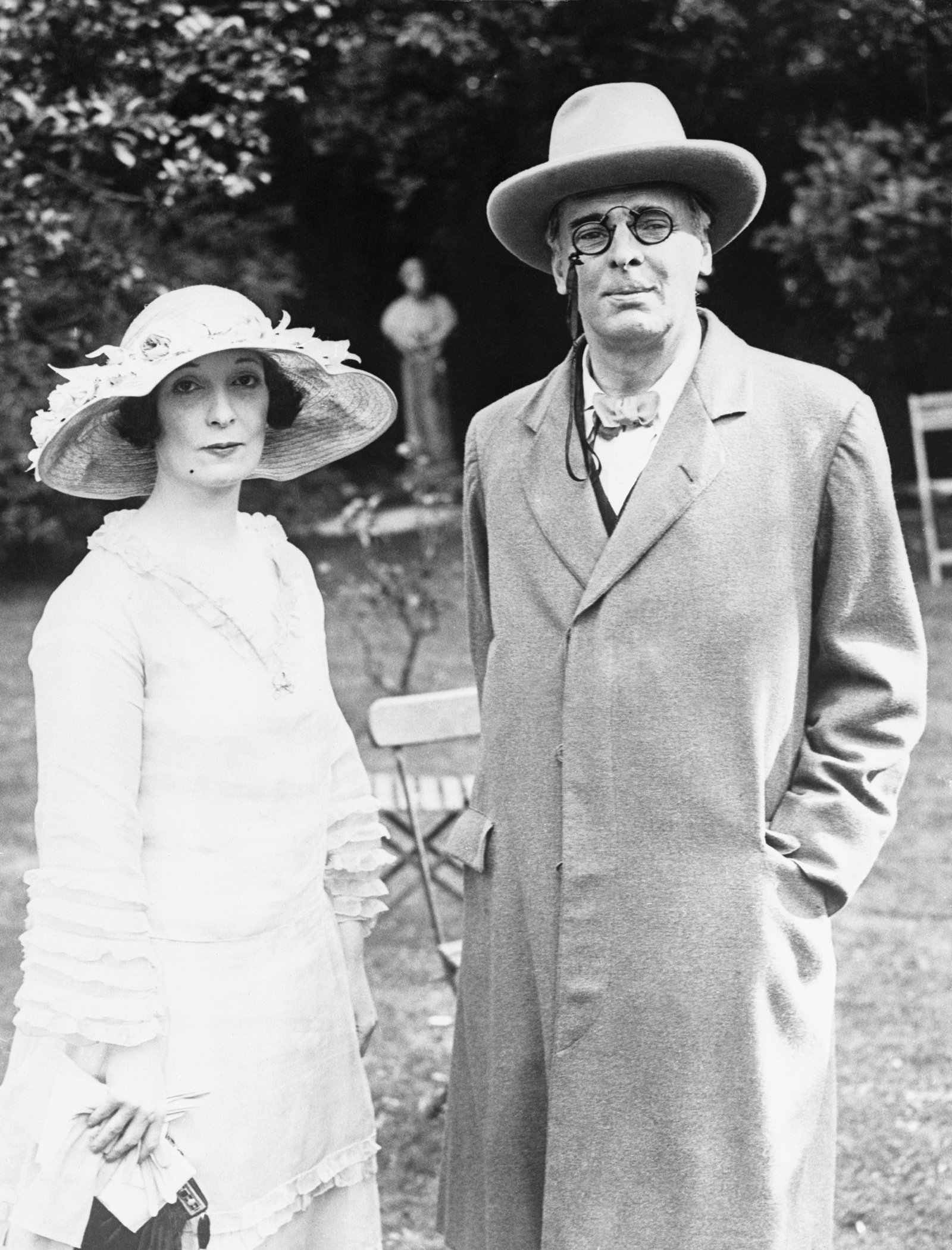 Image - W.B. Yeats, seen here with Lady Lavery, was one of the first senators. Photo: Getty Images