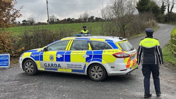 The first man was found dead in a house near Castleblayney, while the second man died shortly afterwards in a road crash a short distance away