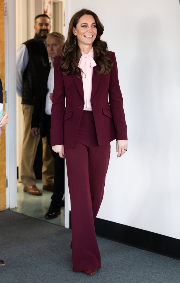 Kate Middleton Shows Off Classy Style in Forest Green Suit