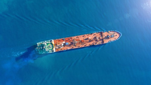 From Monday, the EU will not be buying any Russian seaborne crude (file image)