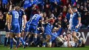 Leinster came from 22-3 down to win 38-29