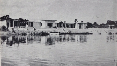 The Corbally Baths in Limerick, pictured in their heyday (Pic: Ed Gleeson, from 'A Stroll Down Memory Lane' by Sean Curtin)