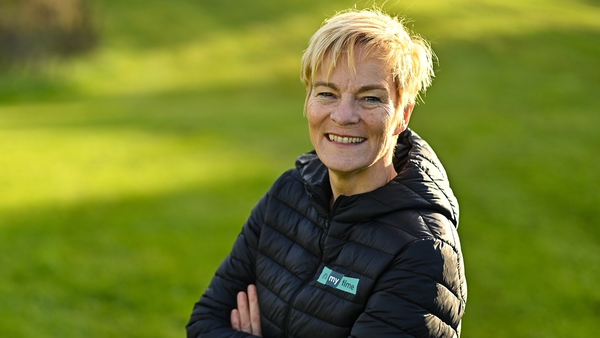 Vera Pauw at the launch of Sport Ireland's new 'It's My Time' campaign
