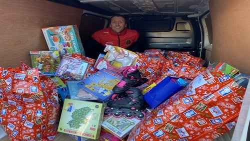 Children in 42 Direct Provision centres around the country are to receive a present