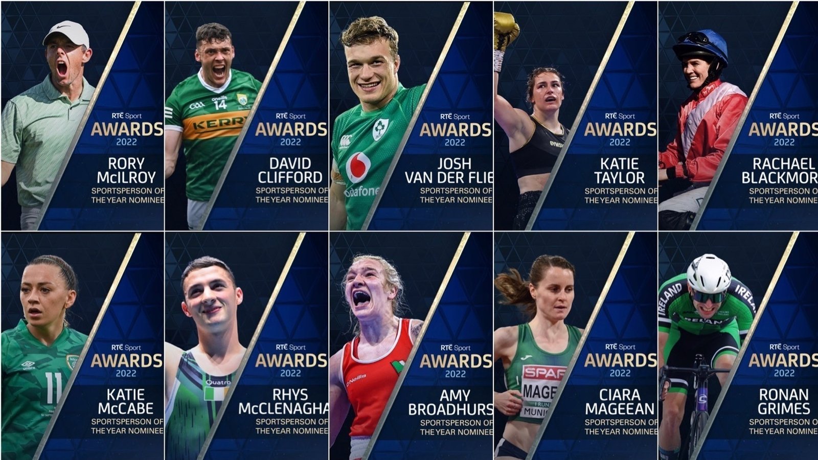 Sports Personality Of The Year 2022 Nominees