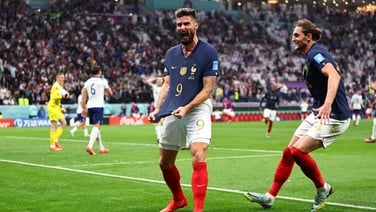 World Cup 2022: Olivier Giroud scores the goal that gives France back the lead 2-1