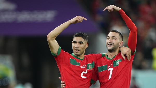 Achraf Hakimi and Hakim Ziyech have played starring roles for the Atlas Lions