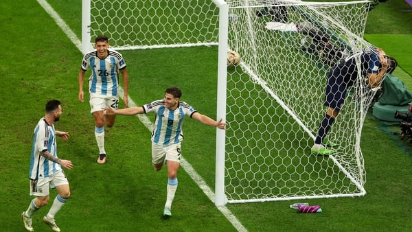 Argentina's third goal was a thing of great beauty