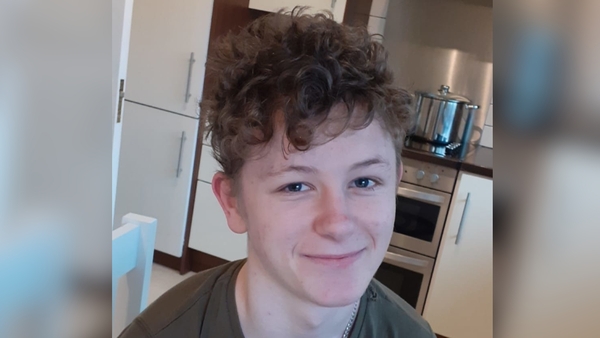 18-year-old Diego Gilsenan is among 42 photos of young people on the front page of freesheet 'The Irish Light'