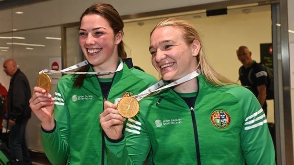 World champions Lisa O'Rourke and Amy Broadhurst