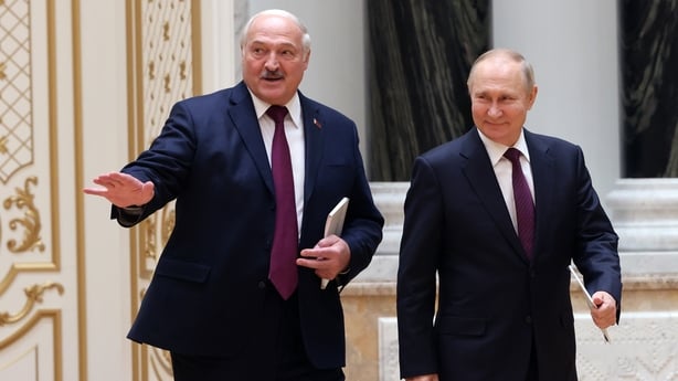 Lukashenko and Putin