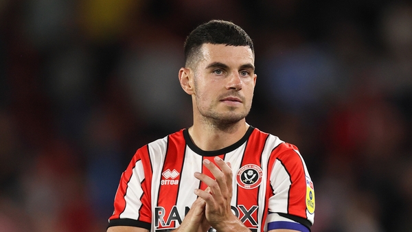 John Egan's goal was his first of the club season