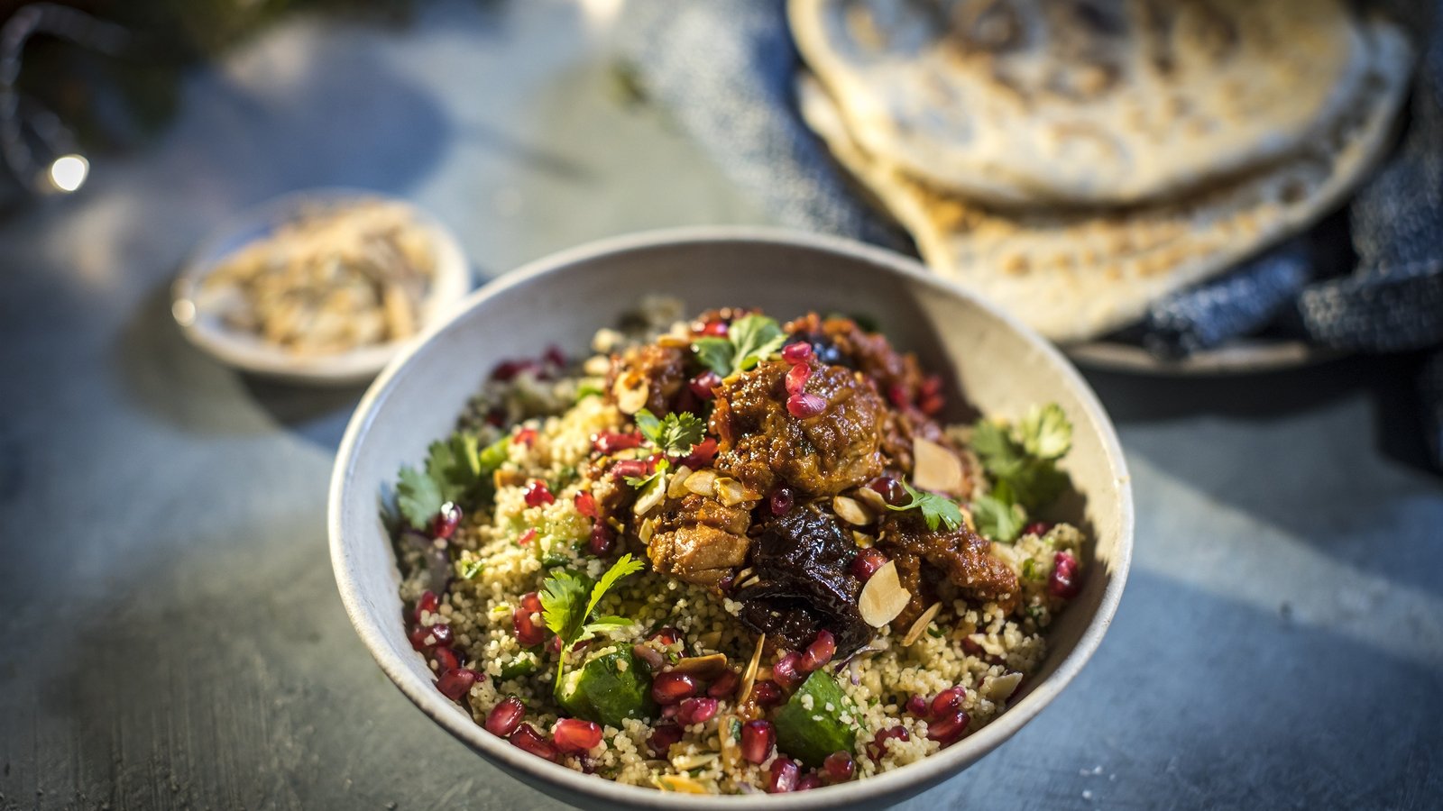 Donal's festive chicken tagine with couscous