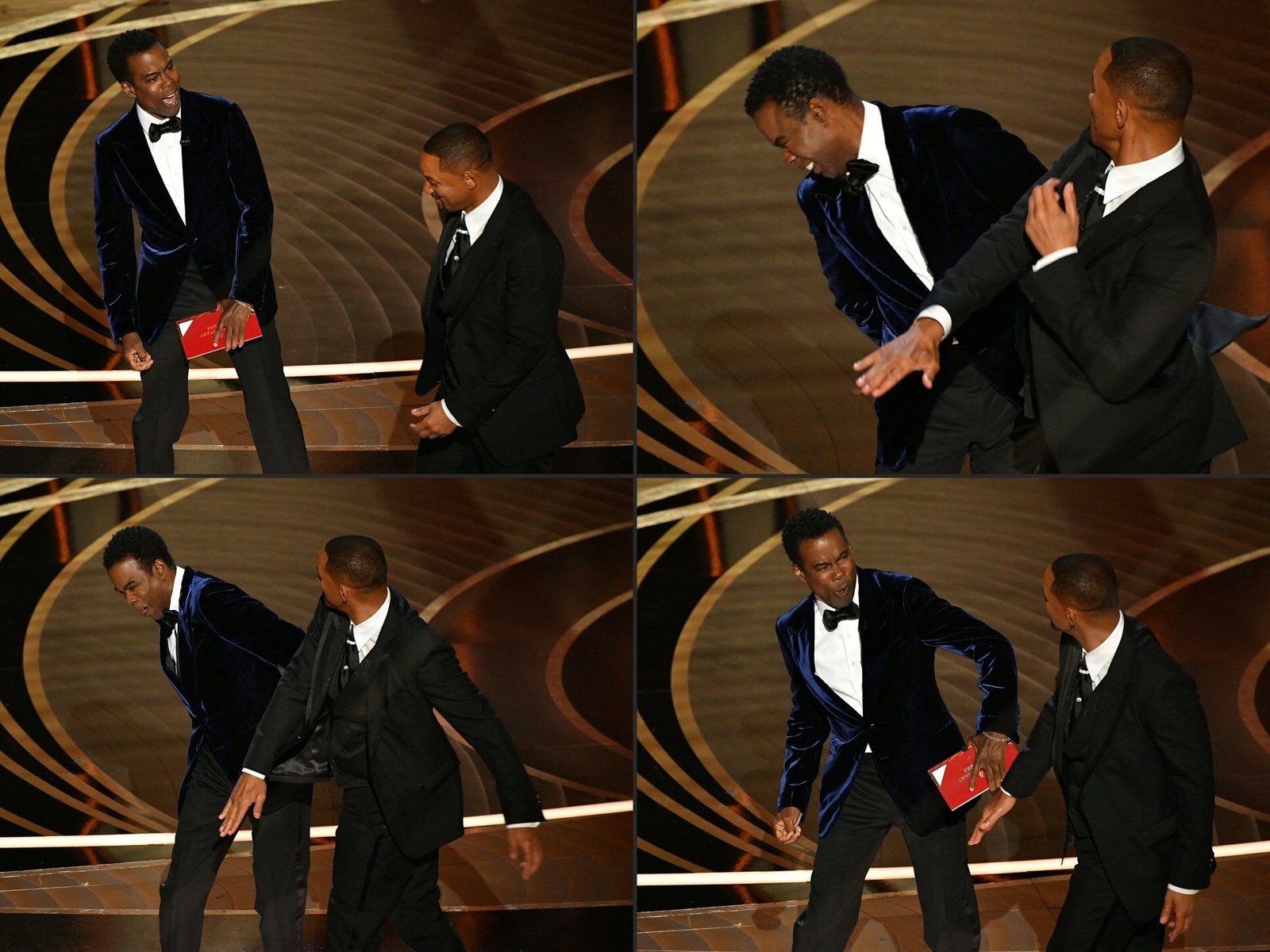 Image - Will Smith slaps Chris Rock (Robyn Beck/AFP)