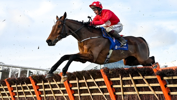 Home By The Lee and JJ Slevin on their way to winning the Jack de Bromhead Christmas Hurdle