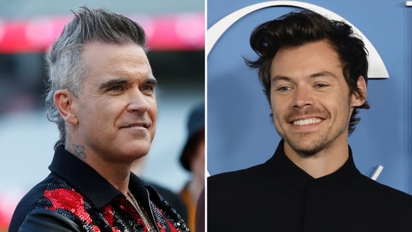Robbie Williams says he can see himself in Harry Styles