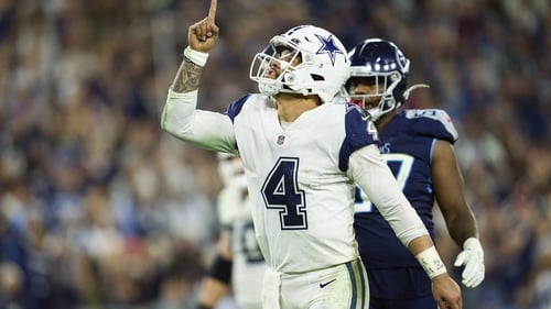 NFL: Dak Prescott stars as Cowboys down the Titans