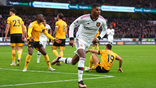 Marcus Rashford has scored in his last three appearances for Manchester United