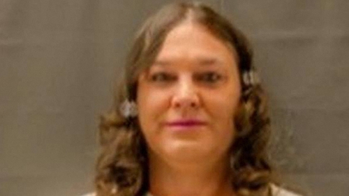 Amber McLaughlin was put to death by lethal injection (Pic via Reuters)