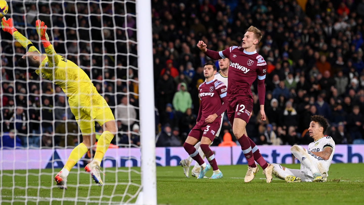 Leeds United vs West Ham: Relegation battle on for Leeds as Hammers fight  back to win