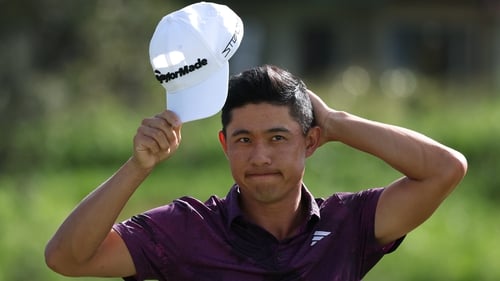 Collin Morikawa stretched his lead from two strokes to six