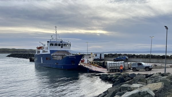 Staff on the Rathlin island ferry are in a pay dispute