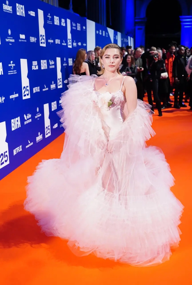 Florence Pugh at the British Independent Film Awards (Ian West/PA)