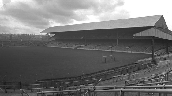 Behan - A view of Croke Park sports stadium, Dublin, in 1963 © RTÉ Photographic Archive 1006-001
