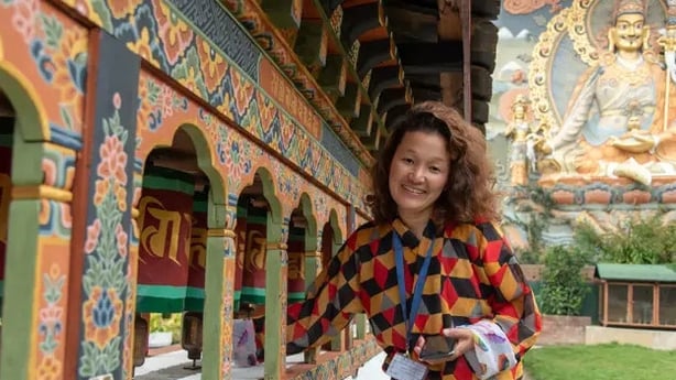 G Adventures guide Dorgi Bidha (Sarah Marshall/PA)