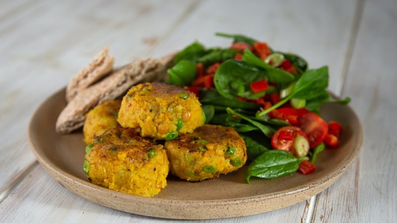 Spicy potato & chickpea patties: OT 2023