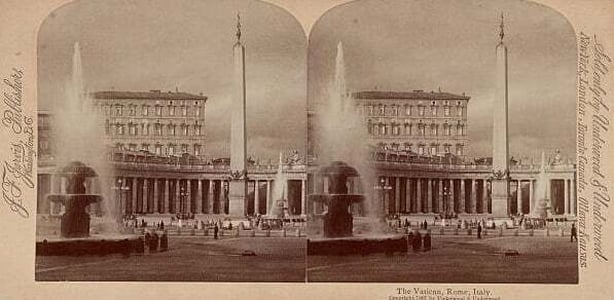 Century Ireland Issue 248 - Vatican City, Rome - home of the alleged 'Roman Cabal' Photo: Library of Congress Prints and Photographs Division Washington, D.C. 20540