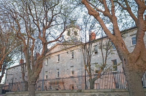 The stone facade of Wellington, subsequently Griffith Barracks