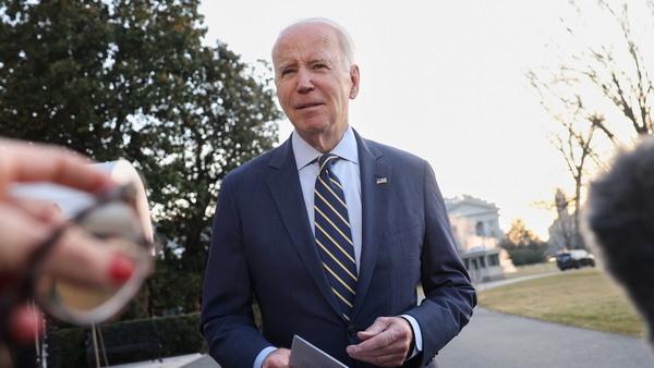The White House has confirmed that a 'small number' of classified documents were uncovered in a locked closet at a Washington think tank where Mr Biden used to have an office before becoming president