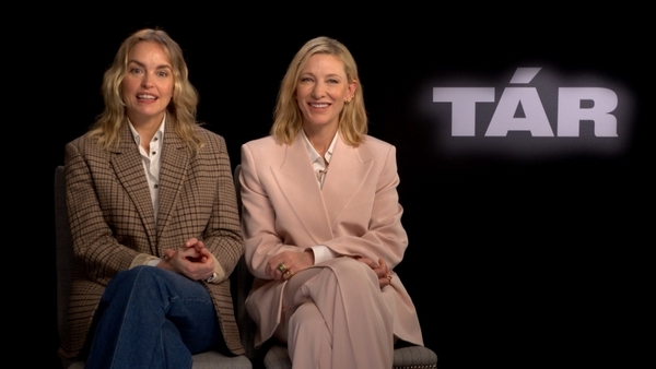 Nina Hoss and Cate Blanchett