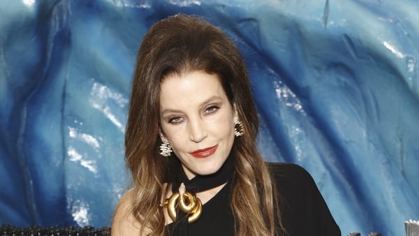 Lisa Marie Presley, pictured at the Golden Globes in Beverly Hills last Tuesday night