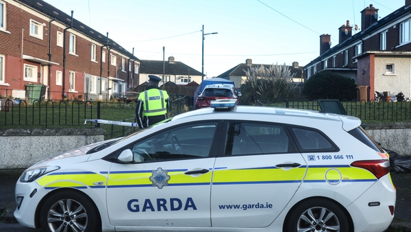 The victim, 39-year-old Brian Hogan, was found fatally injured at the front garden of a house on Collins Place in Finglas