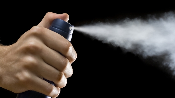 deodorant spray