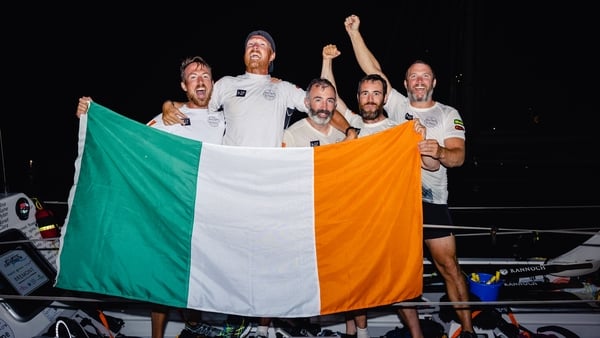 The 'Row Hard or Go Home' team completed the race in 33 days, 12 hours and 38 minutes (Pics: Atlantic Campaigns)