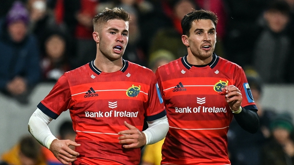 Jack Crowley (L) and Joey Carbery