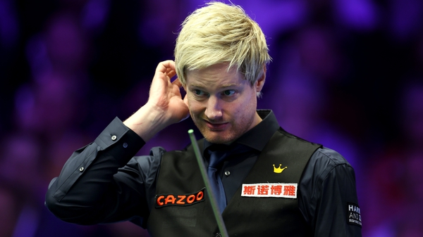 Neil Robertson is out