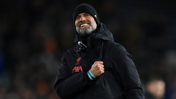 Klopp had more to smile about after the FA Cup third round replay at Molineux than three days earlier against Brighton